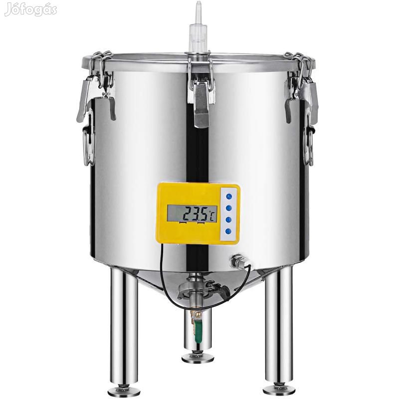 Fermentáló edény, sörfőző  50l, hőmérővel