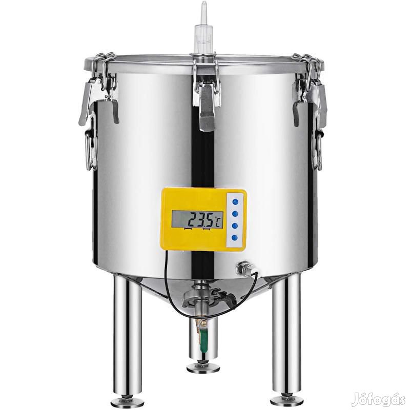 Fermentáló edény, sörfőző  50l, hőmérővel