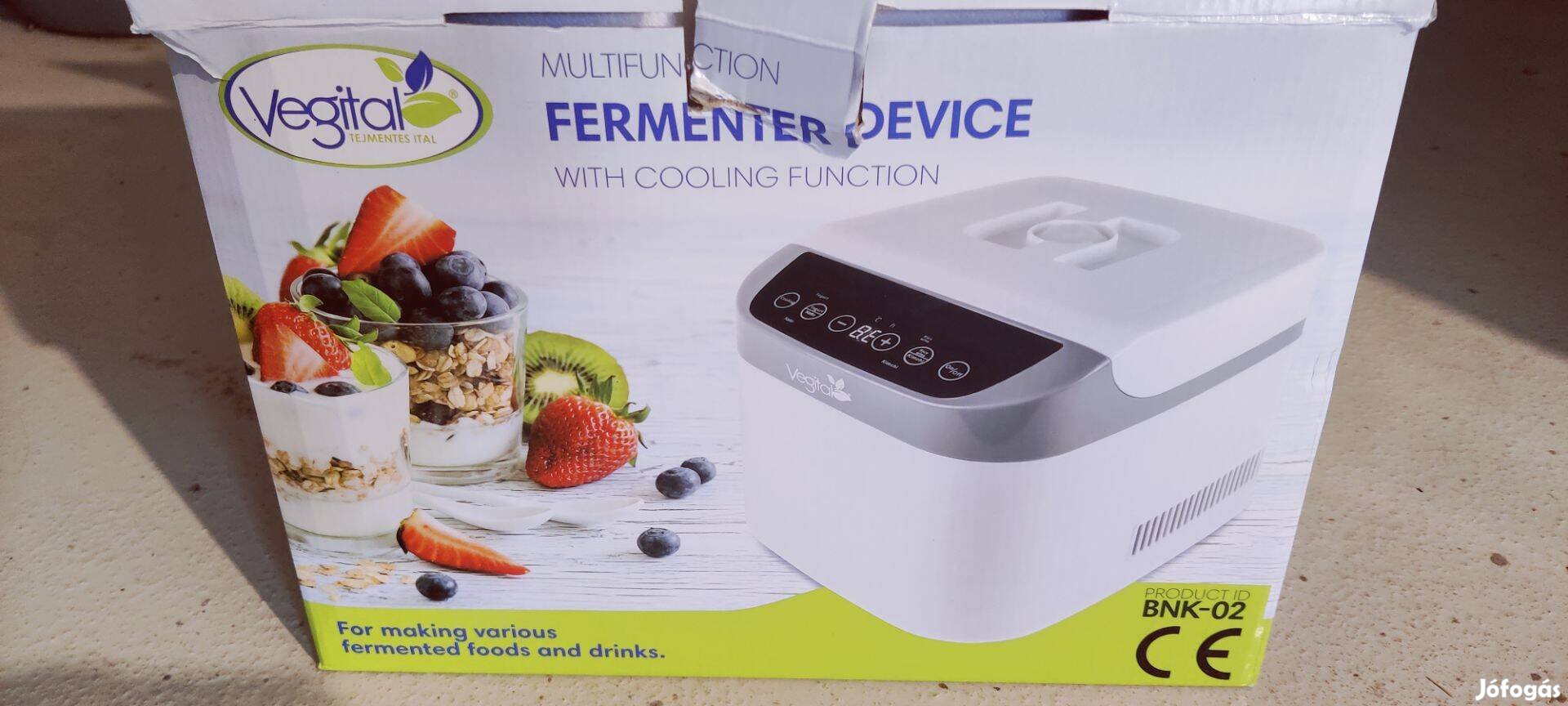 Fermentáló készülék