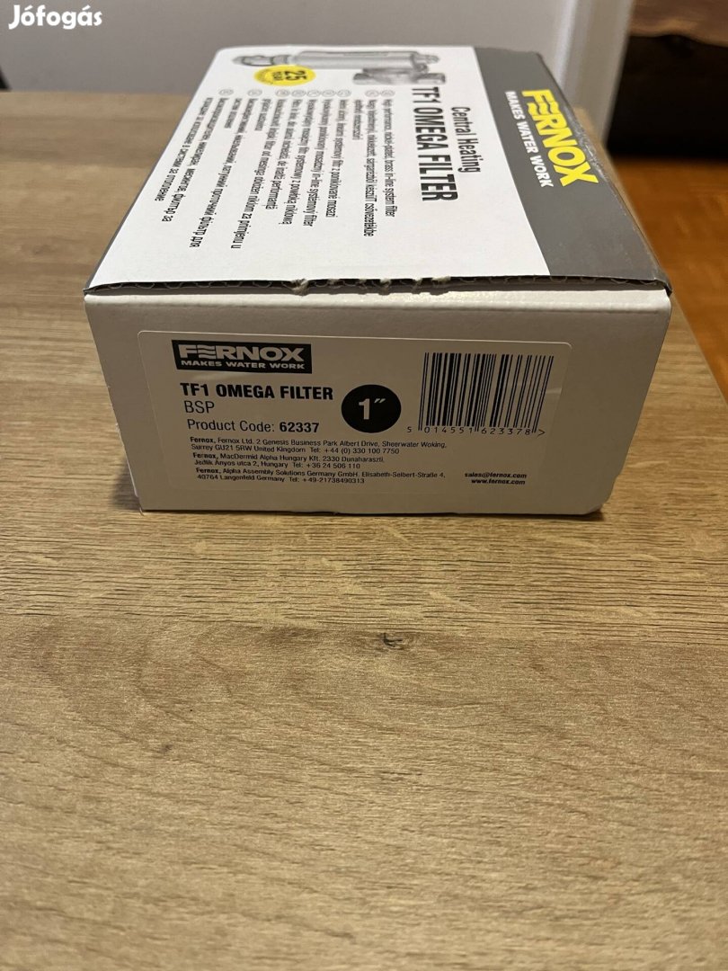 Fernox TF1 Omega 1˝ mágneses iszapleválasztó(62337)