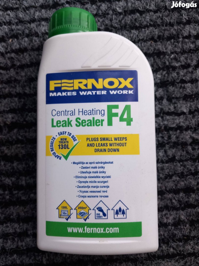 Fernox f4 füttés rendszer tömítő eladó