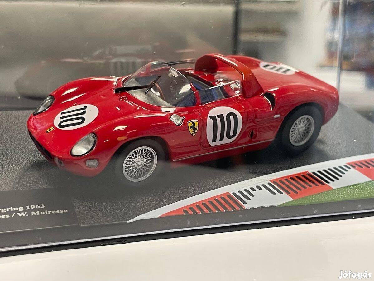 Ferrari 250 P No110 1000km Nürburgring 1963 Surtees, Mairesse 1:43 Ixo