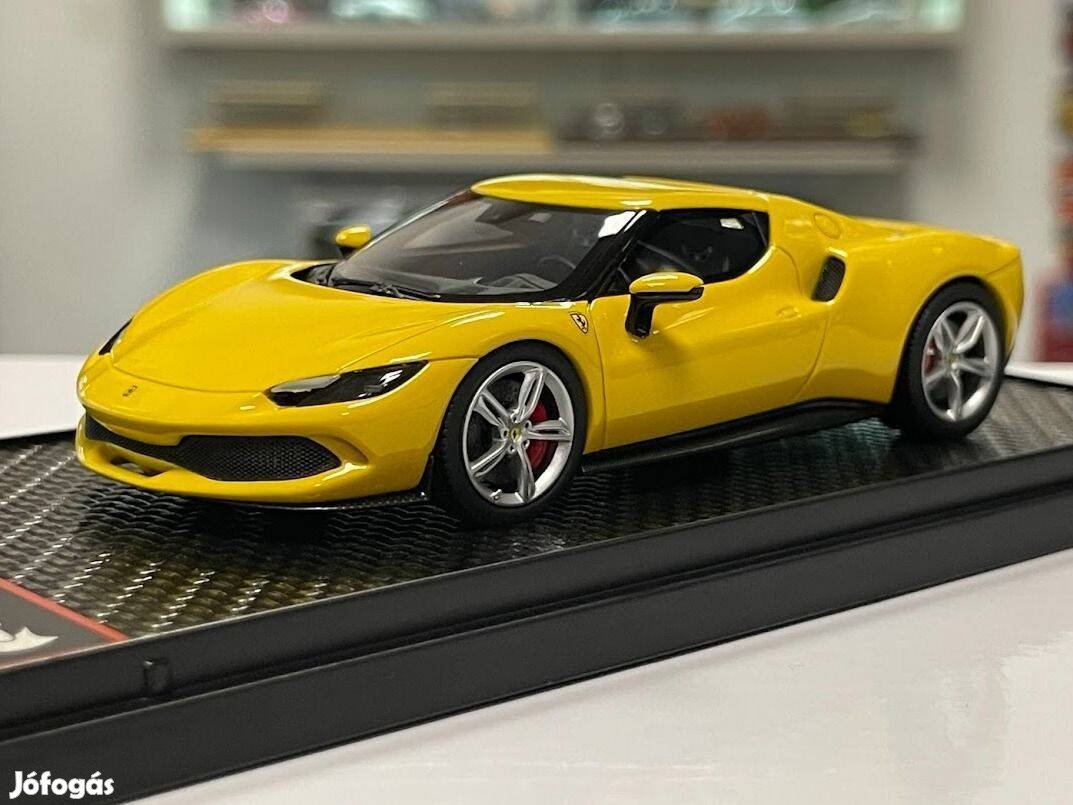 Ferrari 296 GTB Hybrid 830HP V6 2021 1:43 BBR Bbrc264C resin
