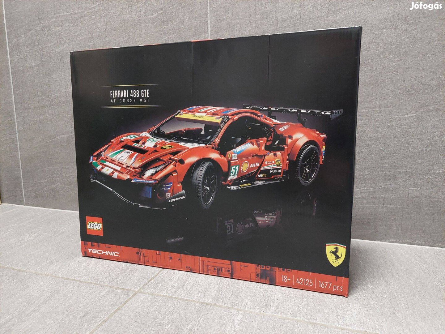 Ferrari 488 GTE Technik Lego