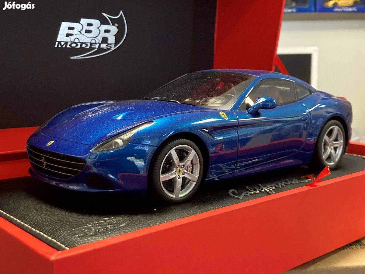 Ferrari California T 2014 BLUE 1:18 1/18 BBR P1880B Limited Ed. 150!