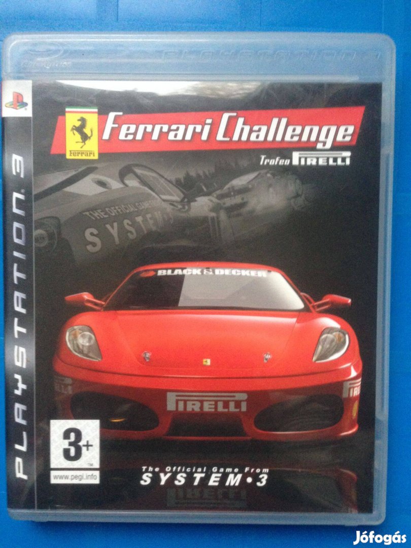 Ferrari Challenge Trofeo Pirelli ps3 játék,eladó,csere is