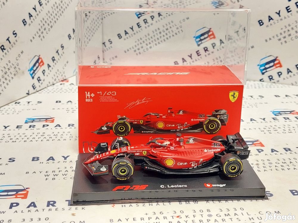 Ferrari F1-75 Team Scuderia F1 #16 (2022) - Charles Leclerc - PILÓTÁV