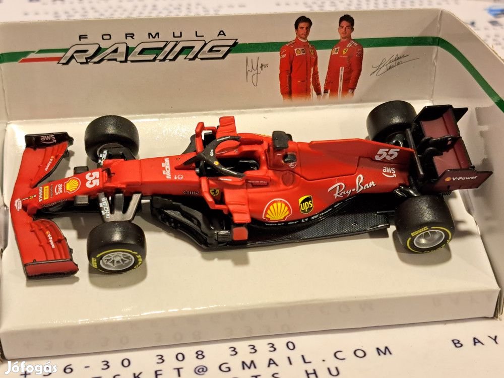 Ferrari F1 SF21 - Sainz - Bburago - 1:43