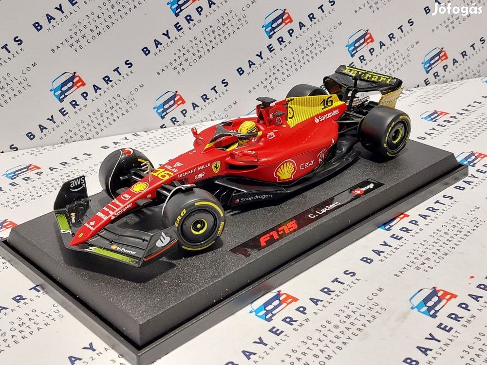 Ferrari F1 #16 (2022) - Monza GP pole - Charles Leclerc -  Bburago -