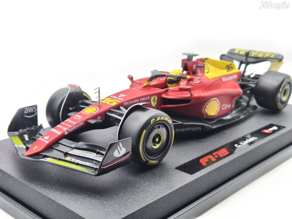 Ferrari F1 #16 (2022) - Monza GP pole - Charles Leclerc -  Bburago -