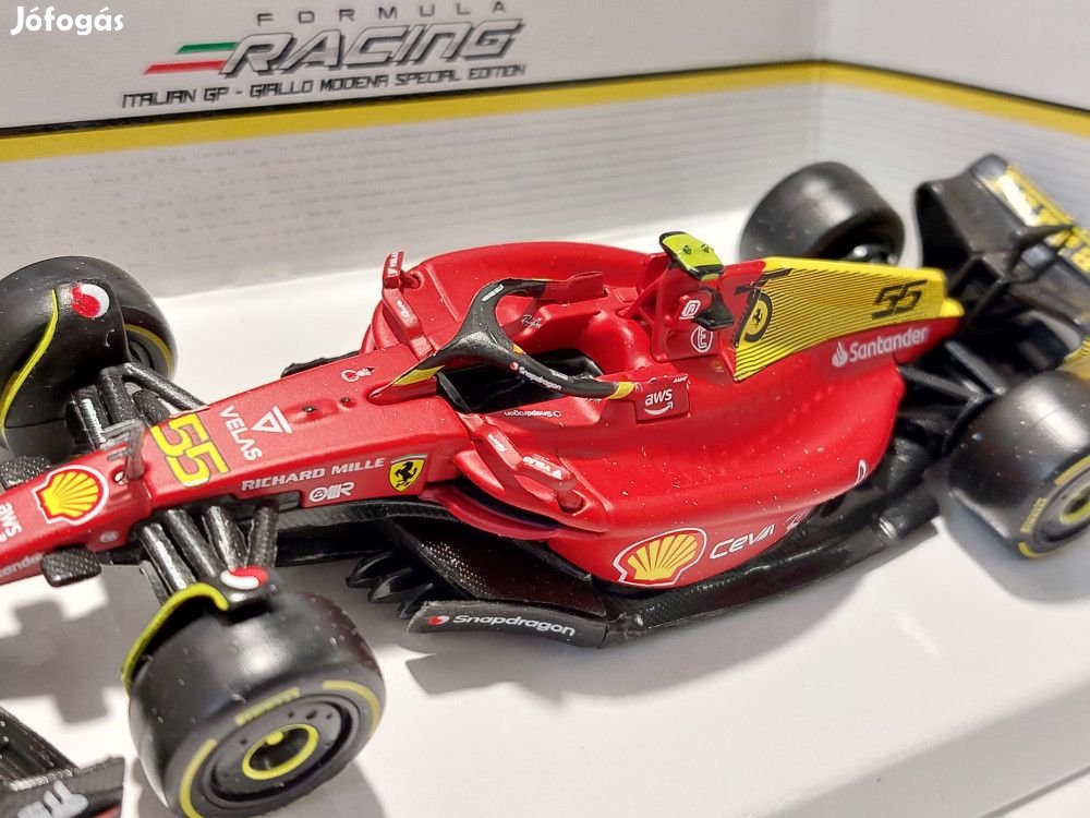 Ferrari F1 #55 (2022) - Monza GP 4th - Carlos Sainz -  Bburago - 1:43