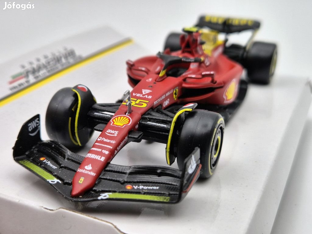Ferrari F1 #55 (2022) - Monza GP 4th - Carlos Sainz -  Bburago - 1:43