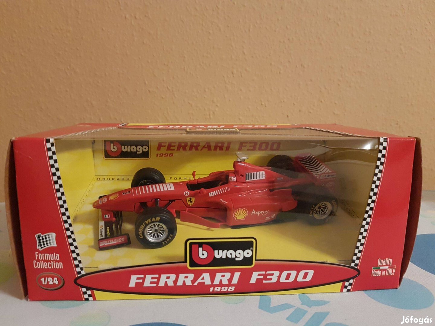 Ferrari F300 F1 Bburago játékautó