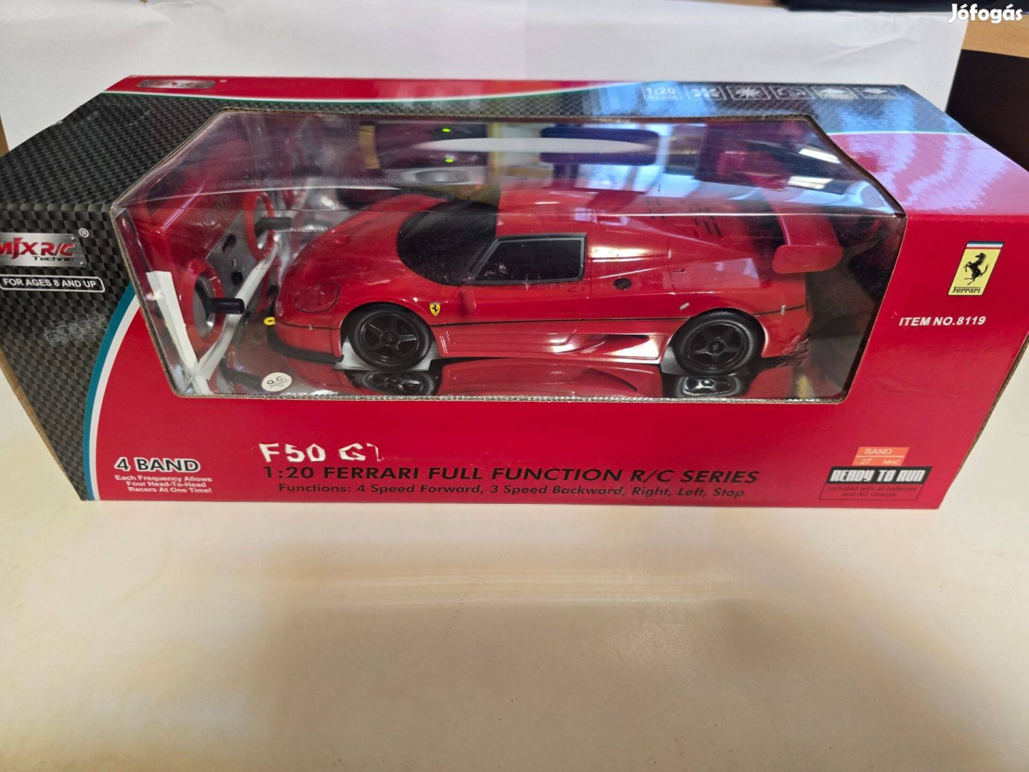 Ferrari F50 RC 1:20 Autó Dobozában KB. 15-20 Éves!