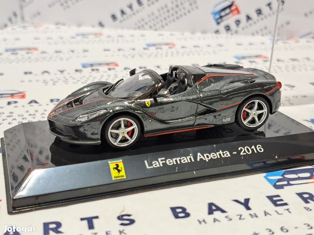 Ferrari LaFerrari Aperta year 2016 black 1:43 Altaya