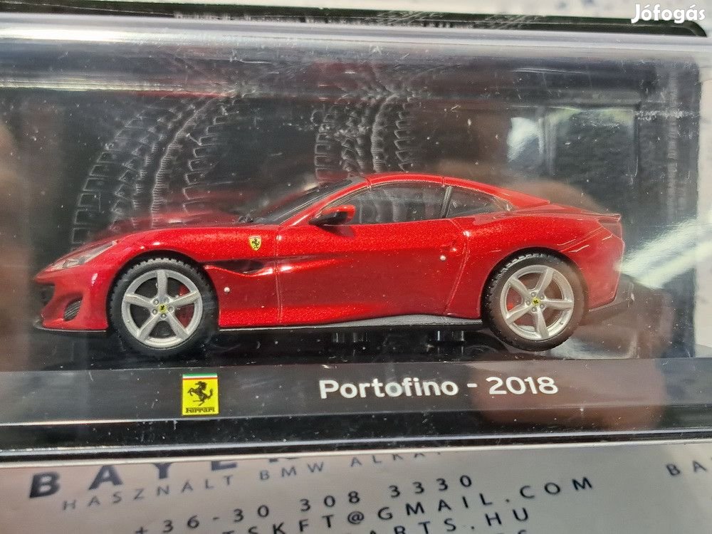 Ferrari Portofino year 2018 red 1:43 Alt