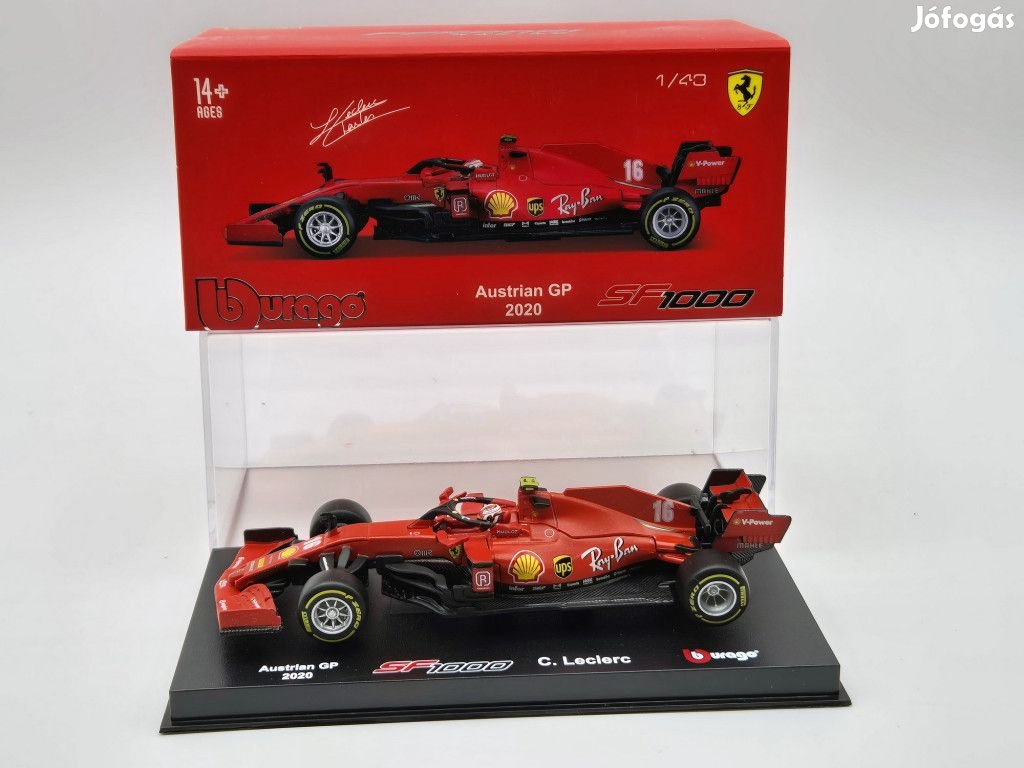Ferrari SF1000 F1 #16 - Austrian GP (2020) - Charles Leclerc - PILÓTÁ