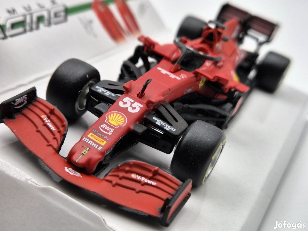 Ferrari SF21 Team Scuderia F1 #55 (2021) - Carlos Sainz -  Bburago -