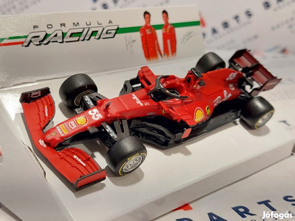 Ferrari SF21 Team Scuderia F1 #55 (2021) - Carlos Sainz -  Bburago -