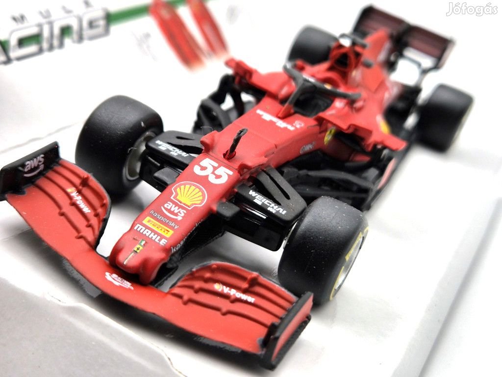 Ferrari SF21 Team Scuderia F1 #55 (2021) - Carlos Sainz -  Bburago -