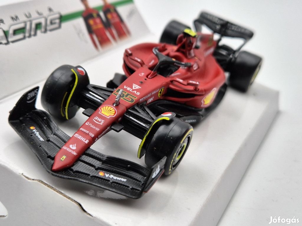 Ferrari SF22 F1 #55 (2022) - Carlos Sainz - Bburago - 1:43