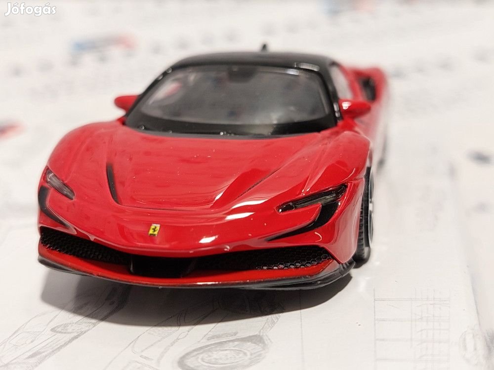 Ferrari SF90 hibrid (2019) - Bburago - 1:43