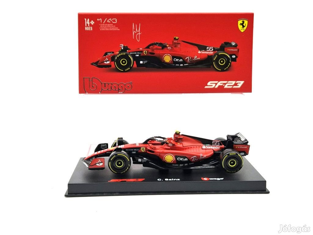 Ferrari SF-23 Team Scuderia F1 #55 (2023) - Carlos Sainz - PILÓTÁVAL