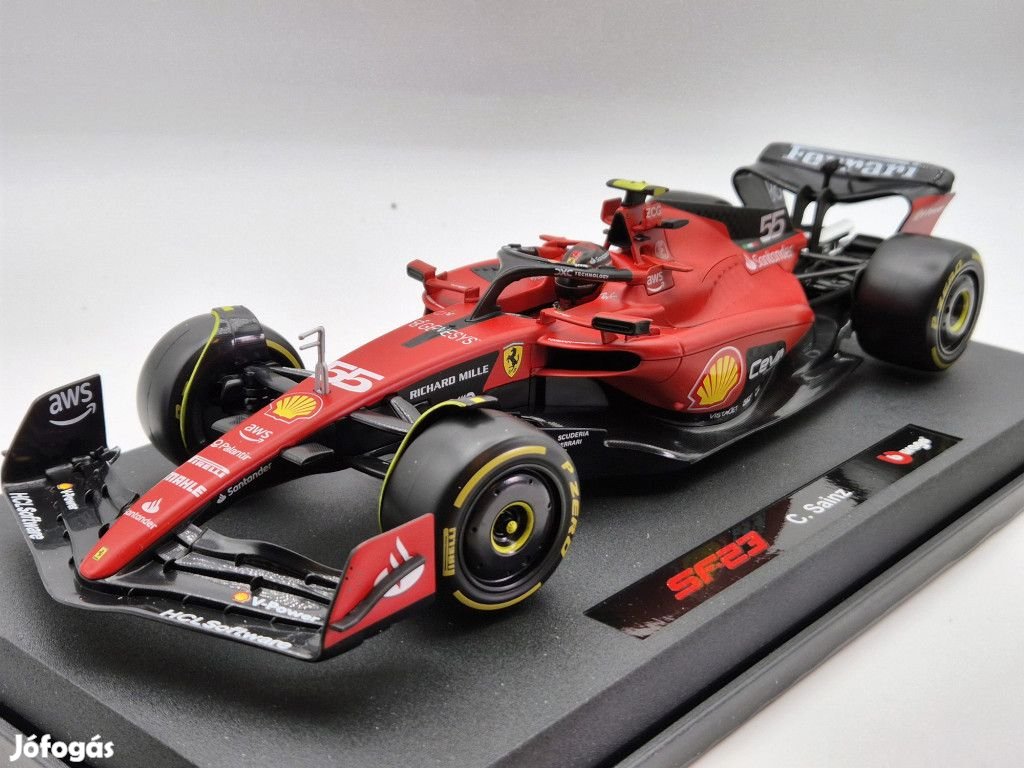 Ferrari SF-23 Team Scuderia F1 #55 (2023) - Carlos Sainz - PILÓTÁVAL