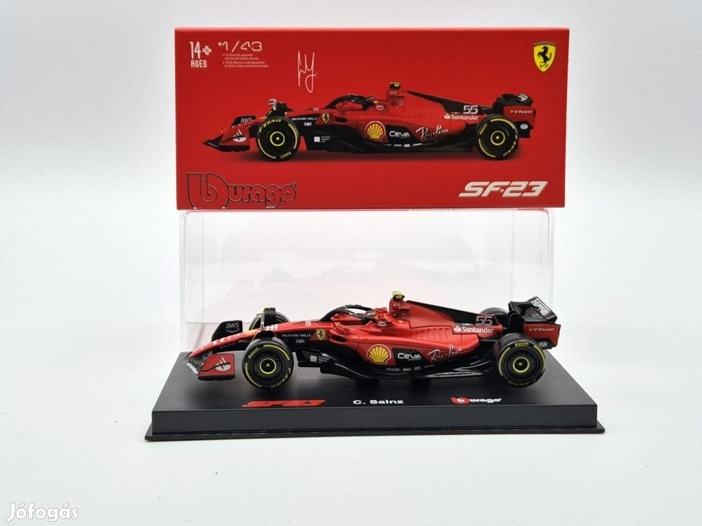 Ferrari SF-23 Team Scuderia F1 #55 (2023) - Carlos Sainz - PILÓTÁVAL