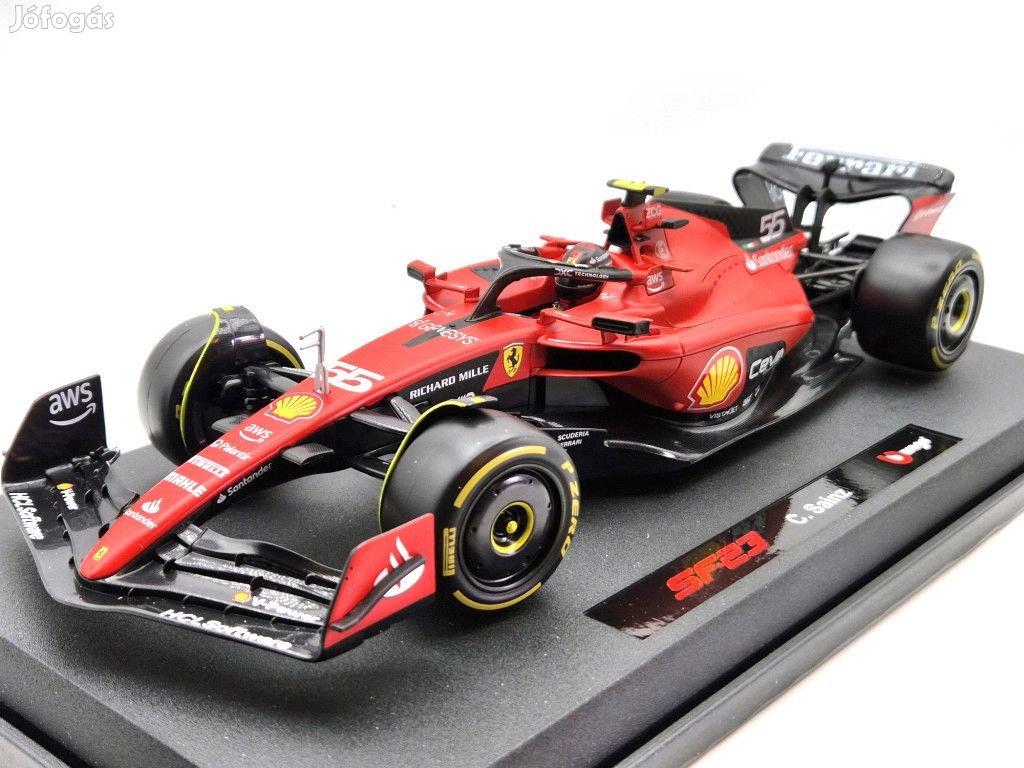 Ferrari SF-23 Team Scuderia F1 #55 (2023) - Carlos Sainz - PILÓTÁVAL