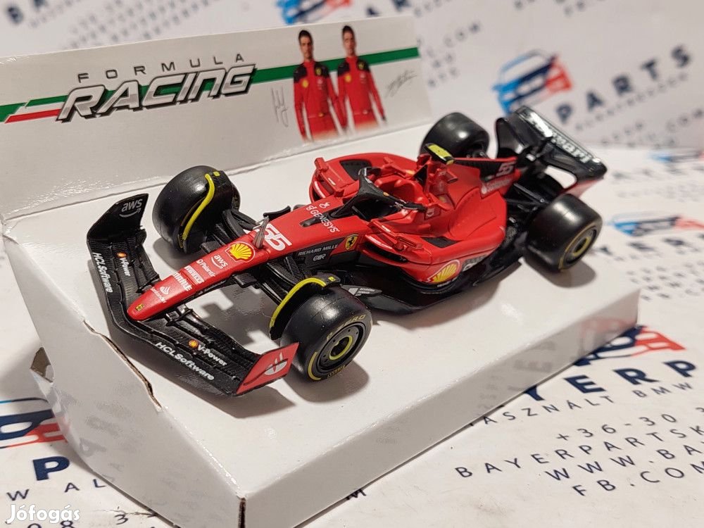 Ferrari SF-23 Team Scuderia F1 #55 (2023) - Carlos Sainz -  Bburago -