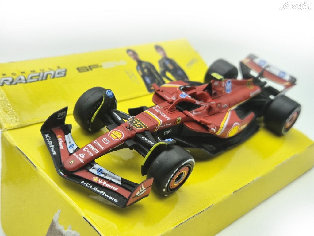 Ferrari SF-24 F1 #55 (2024) - Monza GP - Carlos Sainz -  Bburago - 1: