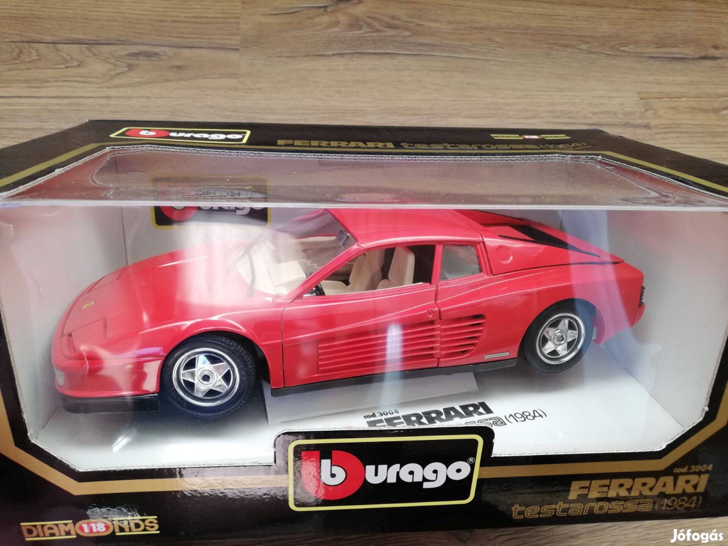 Ferrari Testarossa 1:18 1/18 Hibátlan állapotú 40 éves modell