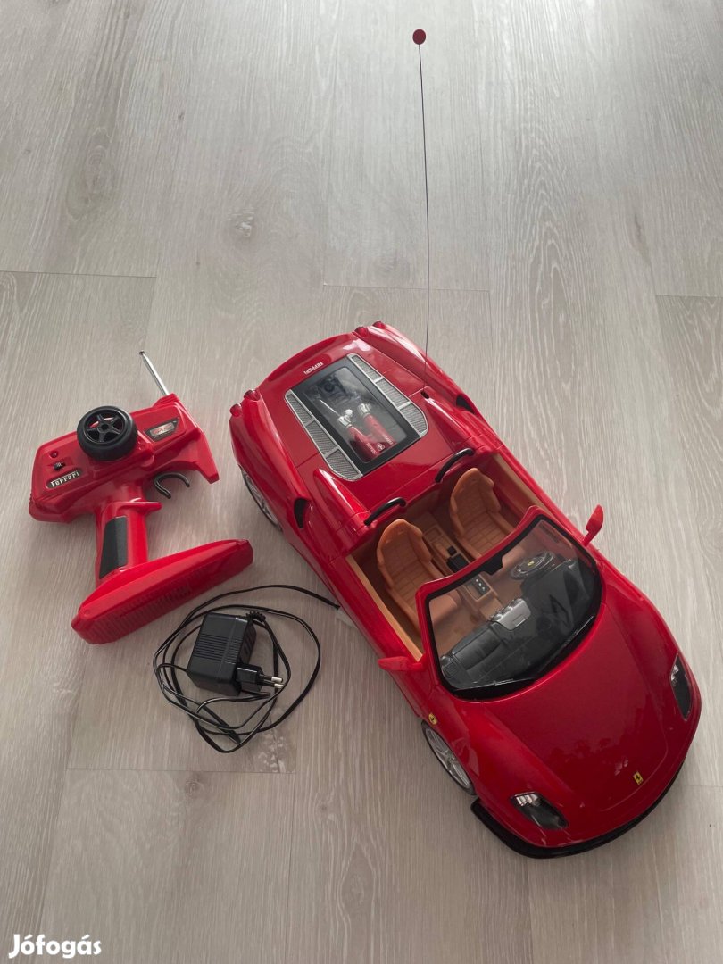 Ferrari akkumulátoros, távirányítós, 1:10 modellautó eladó