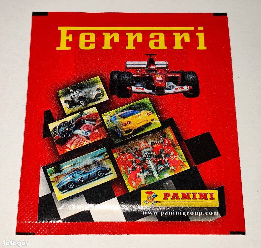 Ferrari bontatlan matrica csomagok Panini