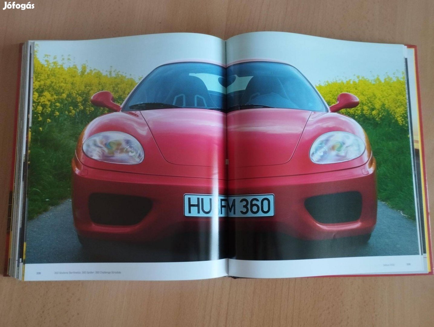 Ferrari könyv újszerű állapotban