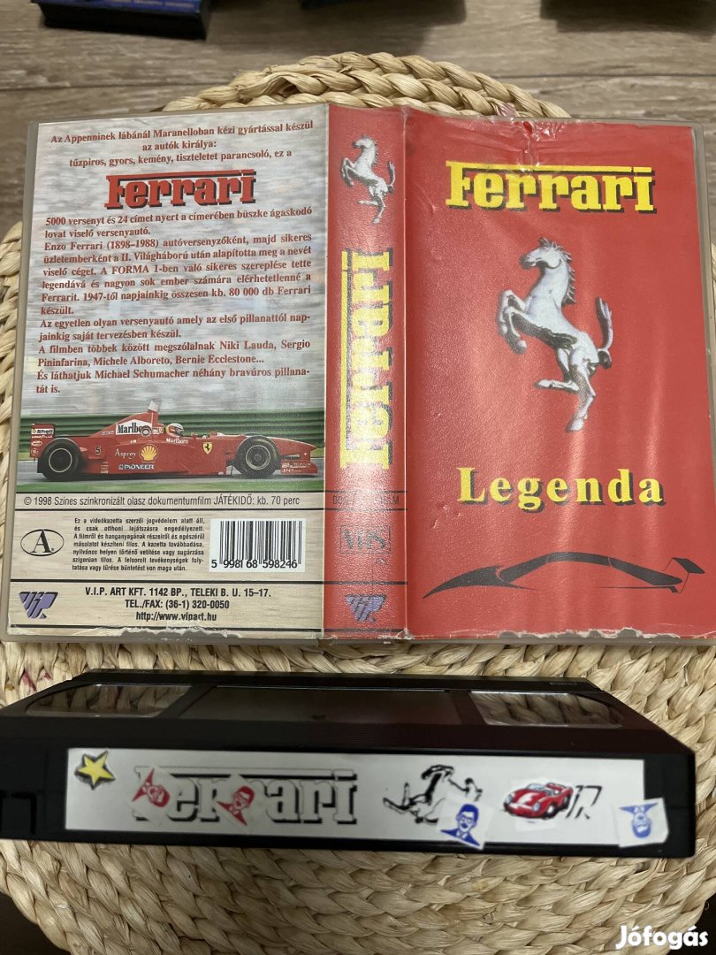 Ferrari legenda vhs