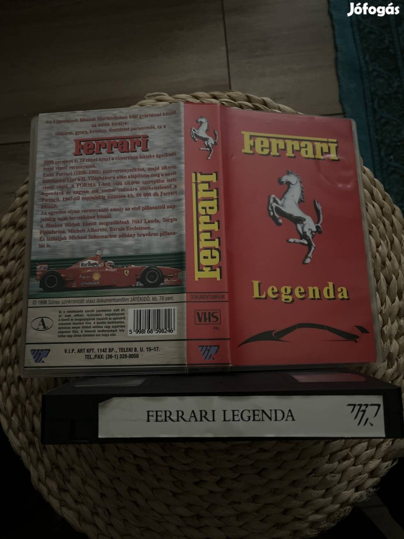 Ferrari legenda vhs film