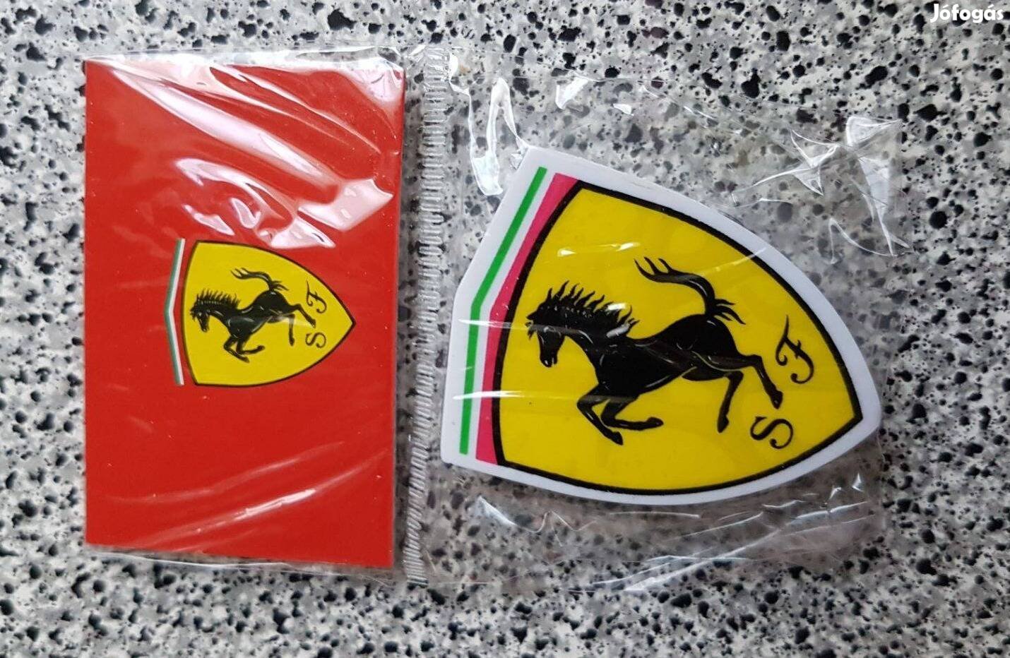 Ferrari logós radír (bontatlan csomagolás)