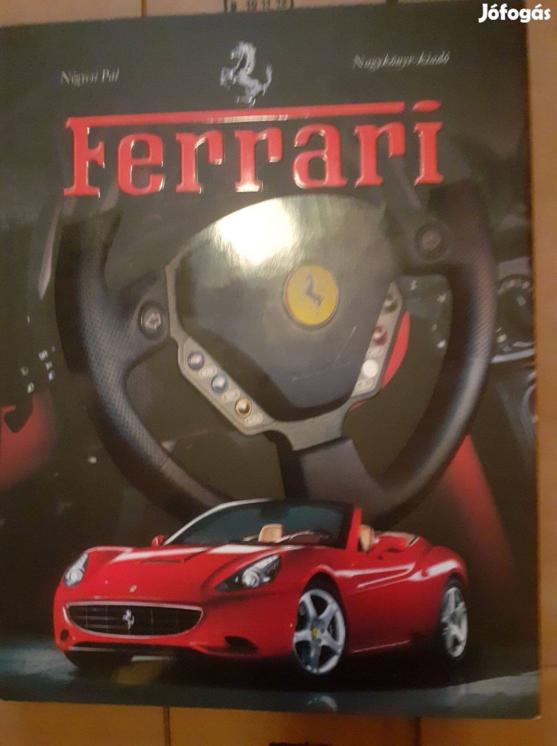 Ferrari színes album, új!