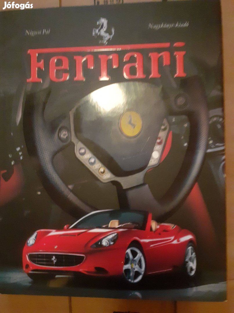 Ferrari színes album, új!