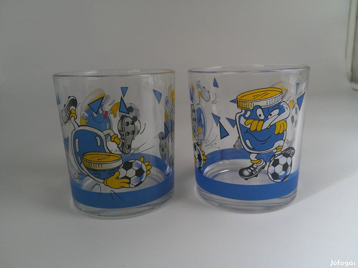 Ferrero S.p.A. 97 üveg pohár 2 db.