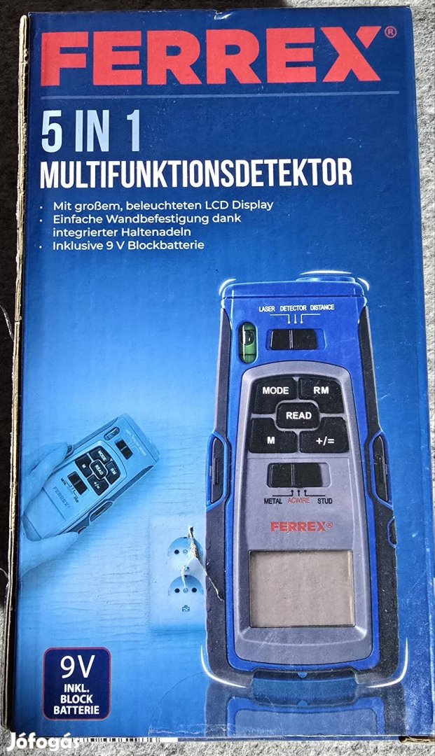 Ferrex 5 in 1 multifunkciós detektor