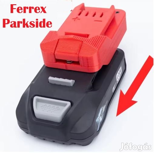 Ferrex (Aldi)-Parkside ( LIDL ) Akkumulátor Átalakító (6094)