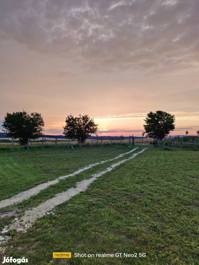 Fertőrákos külterületén vadbiztos, zárt telek-szántó