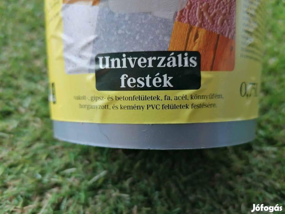 Festék univerzális lényegében minden felületre jó! zöld 0,75L eladó!