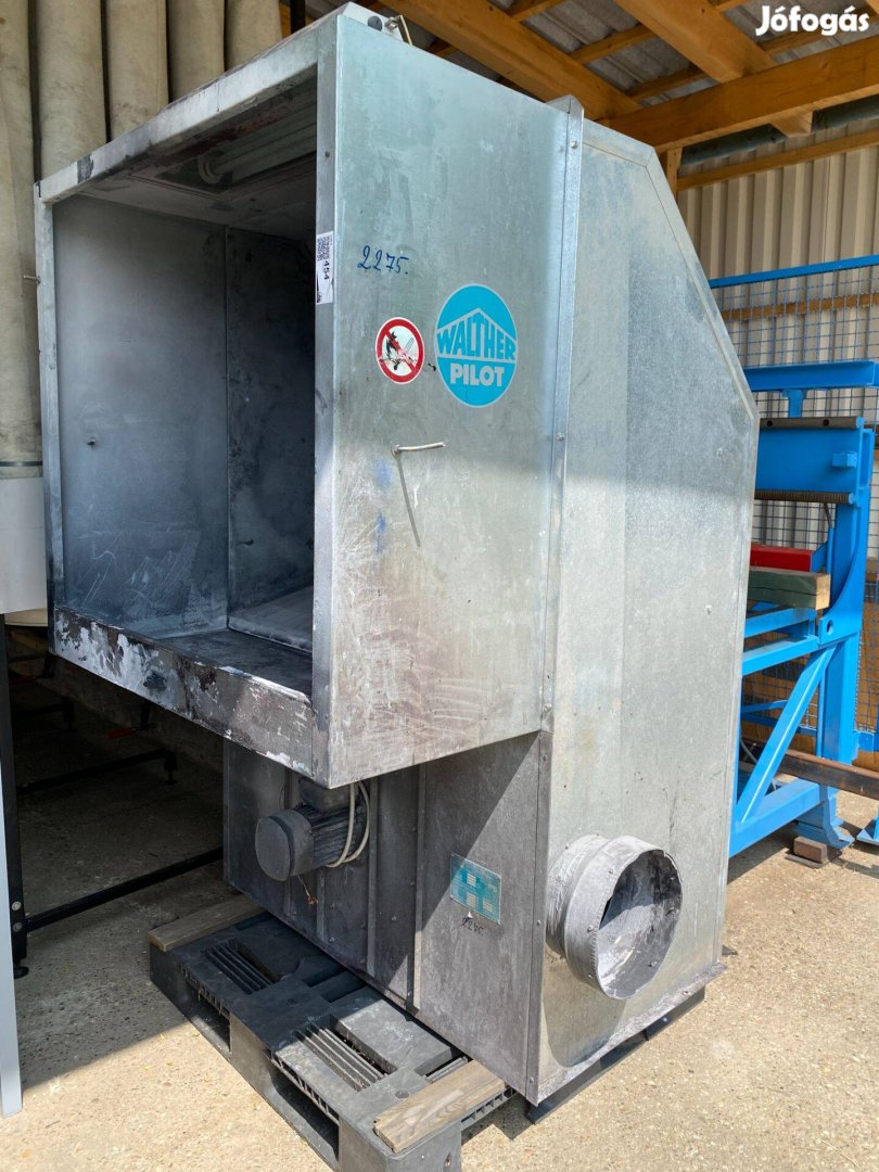 Festékköd elszívó fal