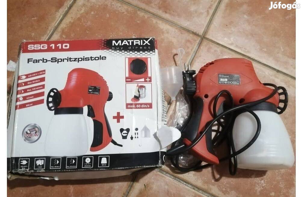 Festékszóró használt jó állapotban eladó Matrix