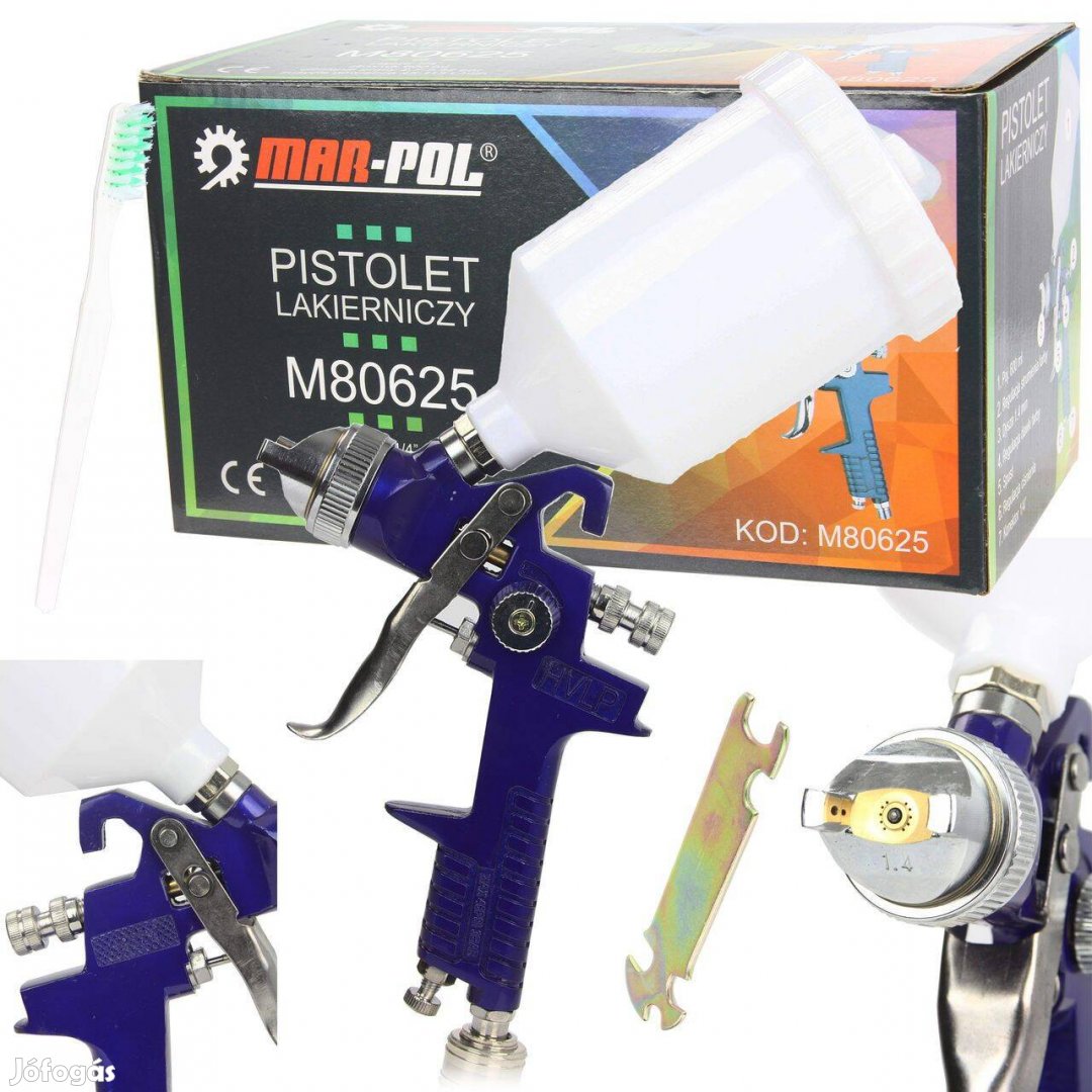 Festékszóró pisztoly 1.4mm MT960G M80625