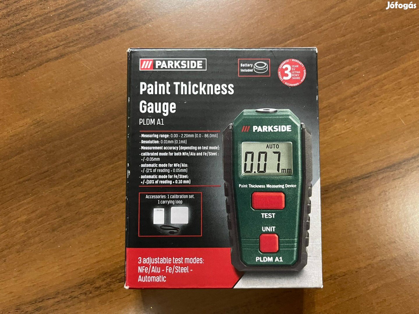 Festékvastagságmérő, rétegvastagságmérő